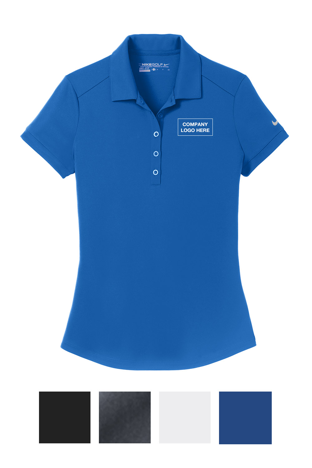 Nike Ladies Dri-FIT Players Modern Fit Polo