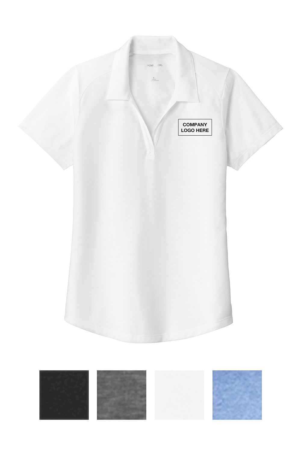 Sport-Tek® Ladies PosiCharge® Tri-Blend Wicking Polo