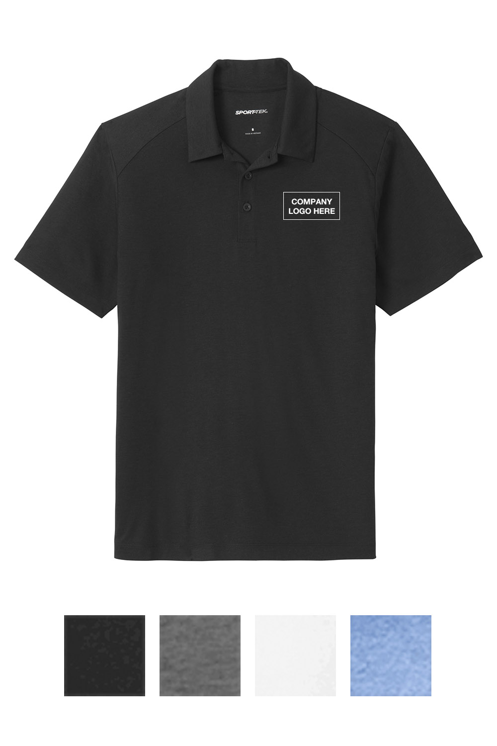 Sport-Tek ® PosiCharge ® Tri-Blend Wicking Polo